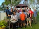 Honolulu District Commander Lt. Col. Kathryn Sanborn, Deputy District Engineer for Programs and Project Management Steve Cayetano (first row right), Florence Ching, chief, Military Programs Branch, and Gary Shirakata, Kwajalein Program Manager, met with employees of Honolulu District's Kwajalein Resident Office. Their three-day trip to the Republic of Marshall Islands included meeting new leadership, engaging partners and personnel, as well as project site visits to Echo Pier, the Ronald Reagan Test Site (RTS), and several Army family housing units.