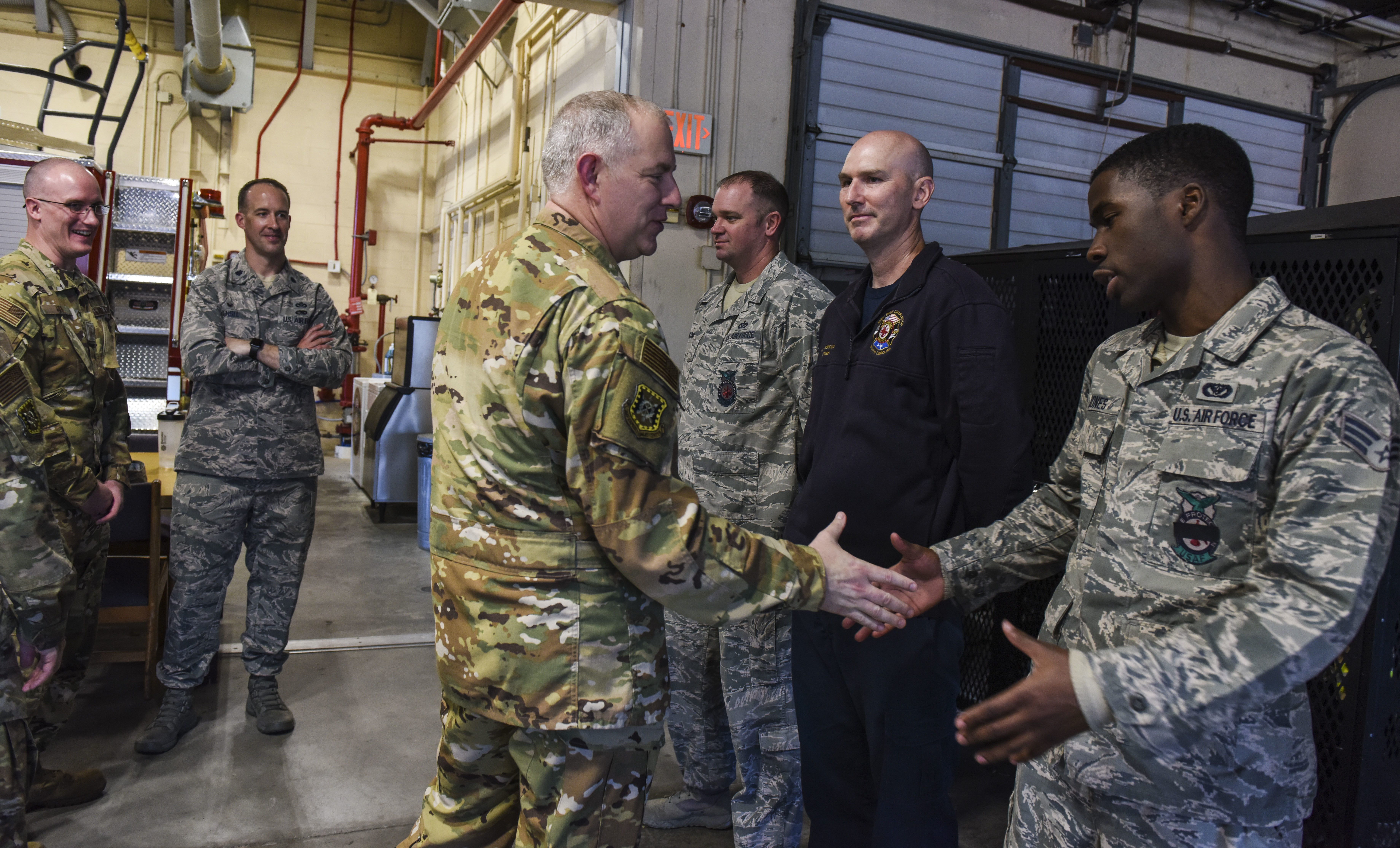 EC leadership visits Joint Base Charleston > Joint Base Charleston