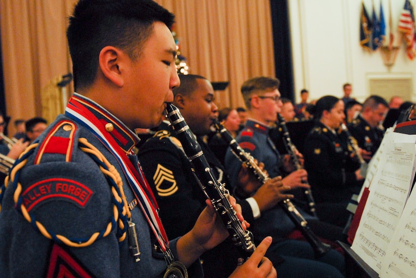 Army Reserve band mentors youth at Valley Forge Military Academy