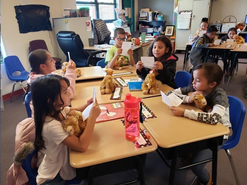 The gift of giving: Third-grade class receives an unexpected package