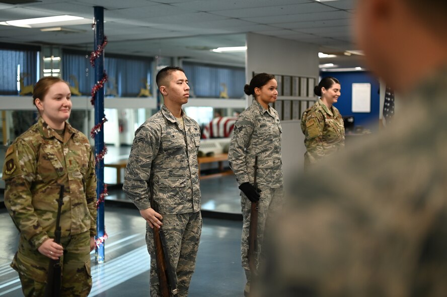 Above reproach: Honor Guard offers Airmen the chance to serve