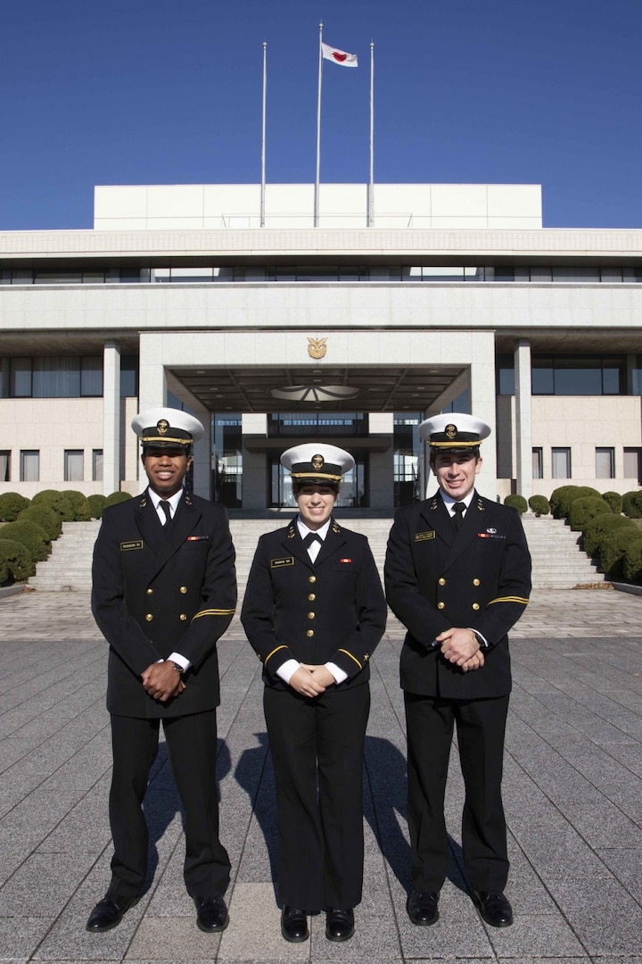 Three Midshipmen Train at Japan's National Defense Academy in Yokosuka