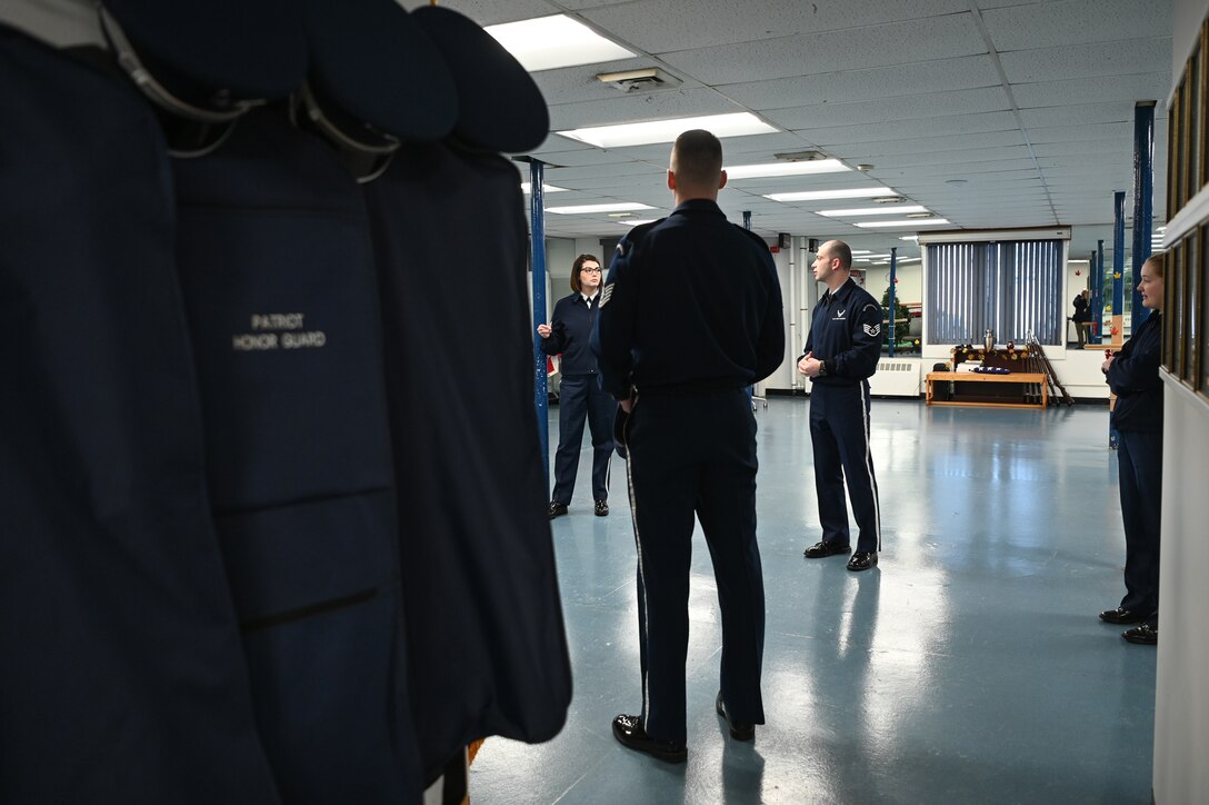 Above reproach: Honor Guard offers Airmen the chance to serve