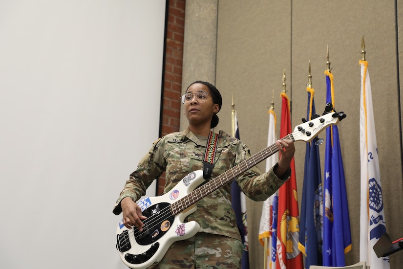 380th Army Reserve Band spreading double holiday cheer