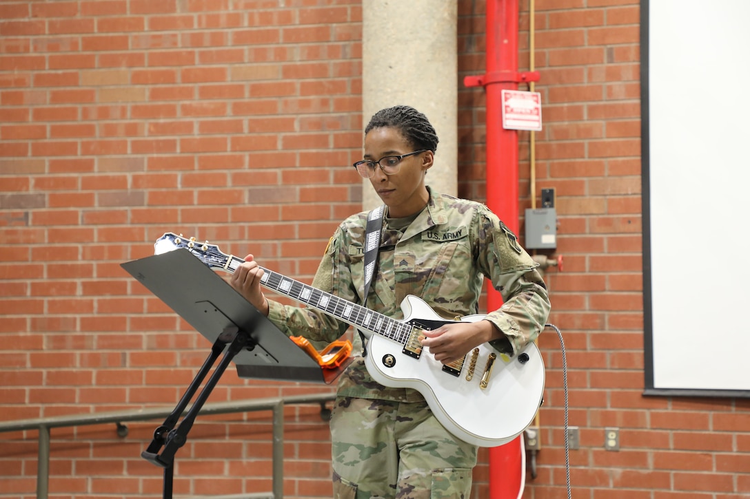 380th Army Reserve Band spreading double holiday cheer