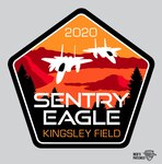 The overall Sentry Eagle 2020 patch shows two F-15 aircraft over Crater Lake, Ore., one of the most distinctive geographic features near the 173rd Fighter Wing in Klamath Falls, Ore. The exercise planned for the summer of 2020 will feature this and several other patches.