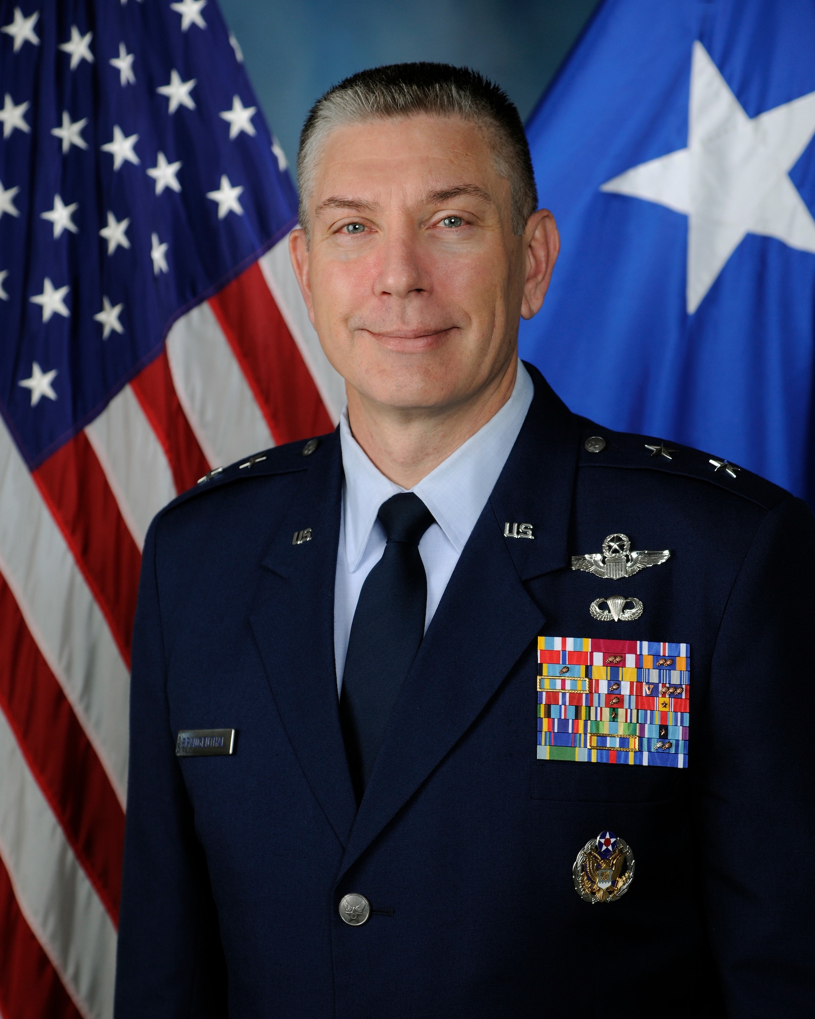 william-a-spangenthal-air-force-biography-display