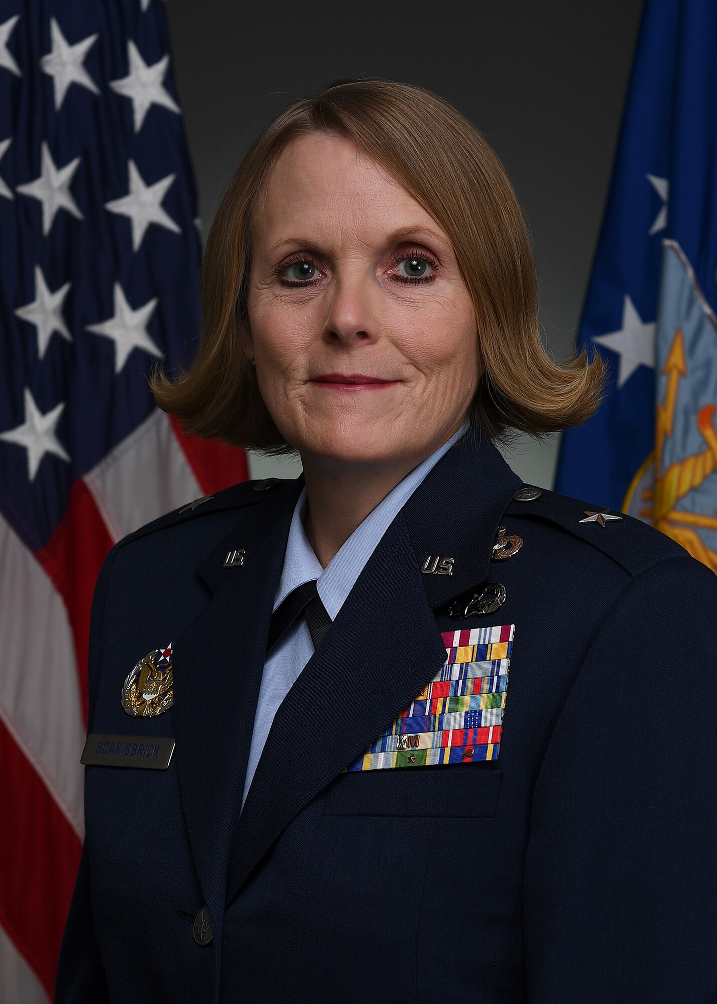 Official photo of Brig. Gen. Stacey Scarisbrick