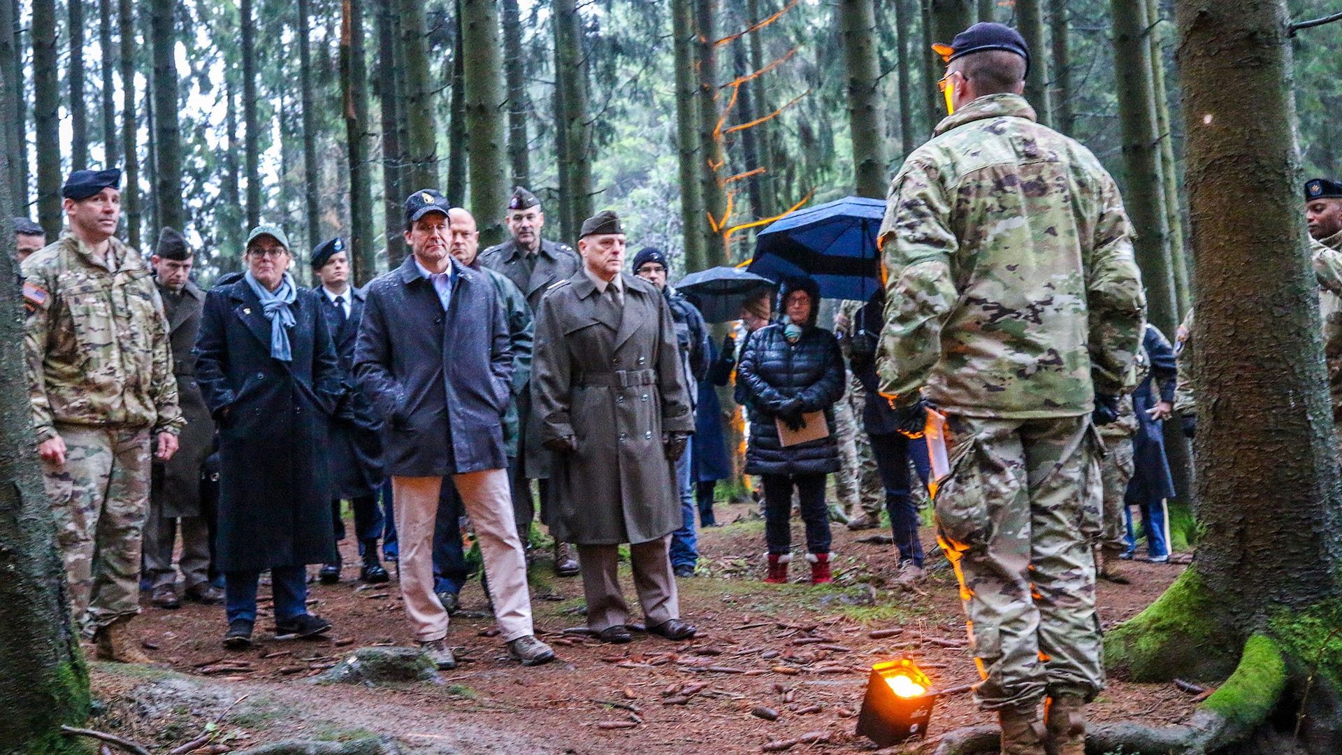 101st Airborne Division visits Bastogne and Ardennes, Belgium