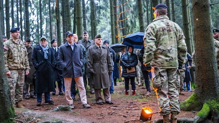 101st Airborne Division visits Bastogne and Ardennes, Belgium