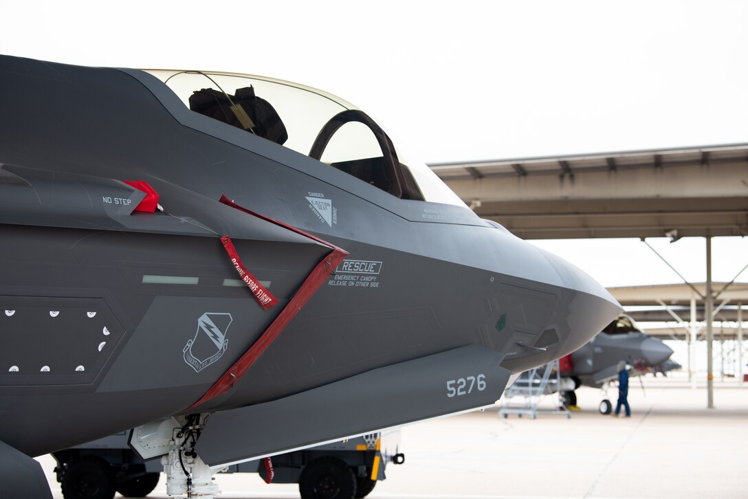 A photo of an F-35A Lightning II