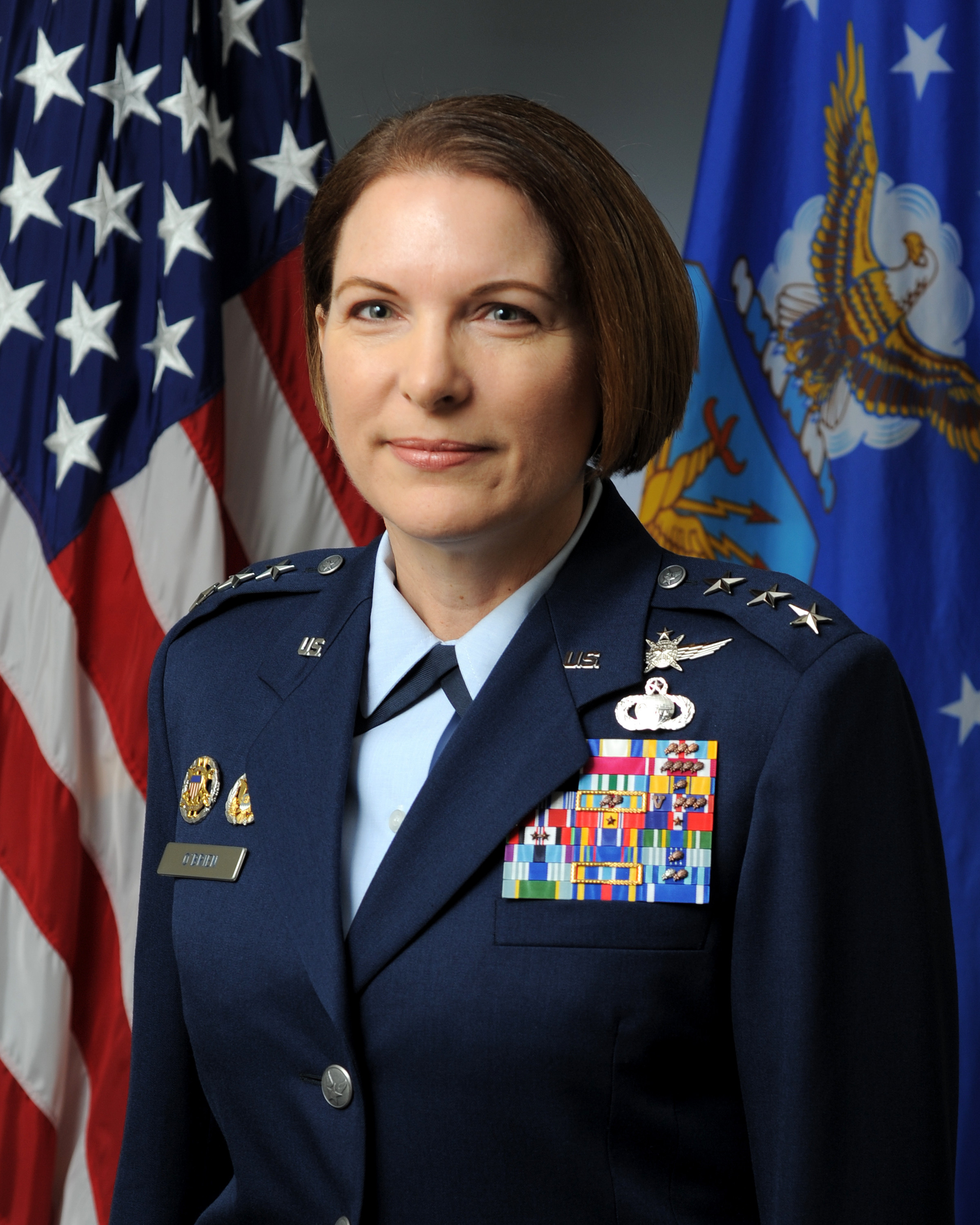 Lieutenant General Mary F O Brien U S Air Force Biography Display
