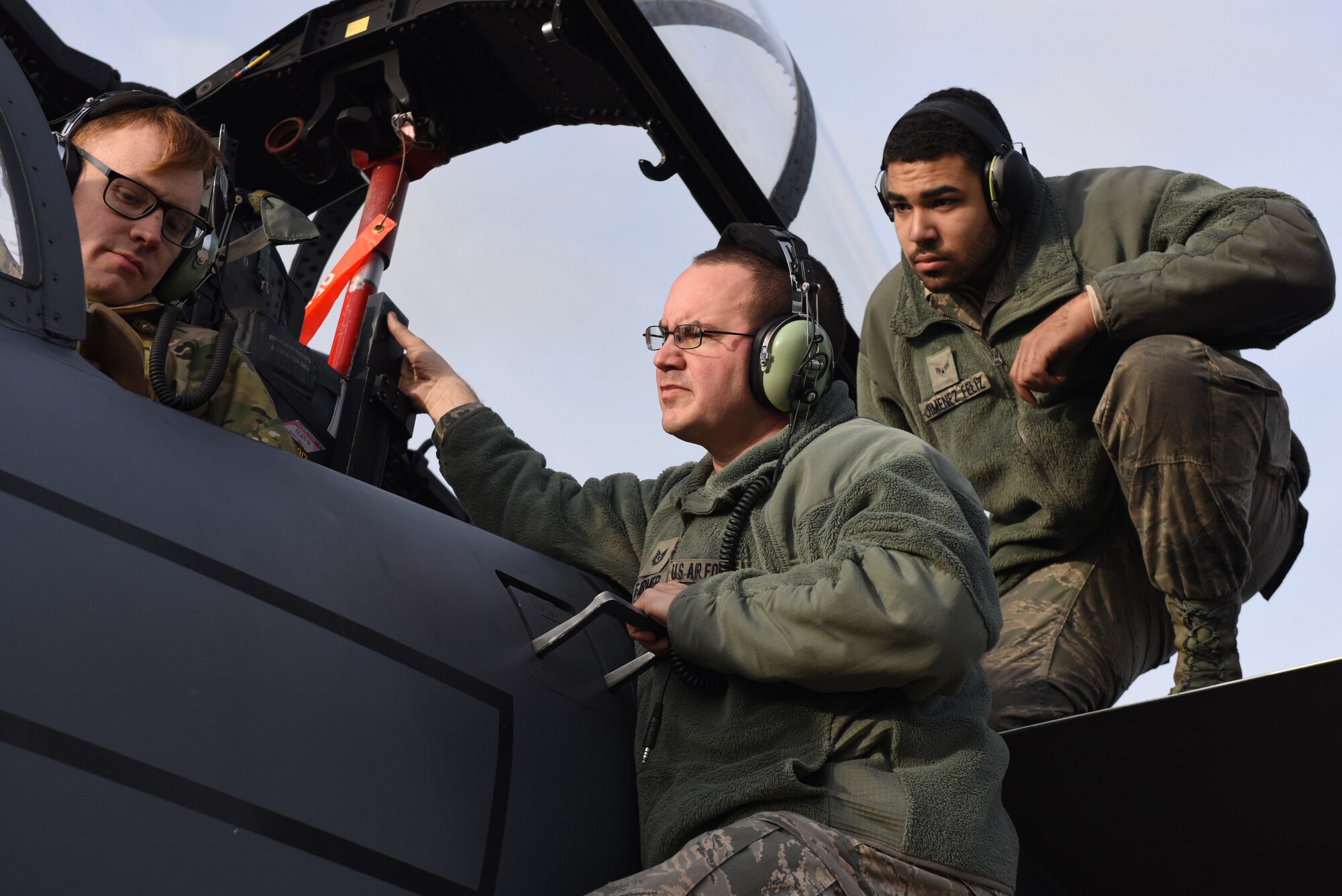 414th FG trains with 48th FW at RAF Lakenheath