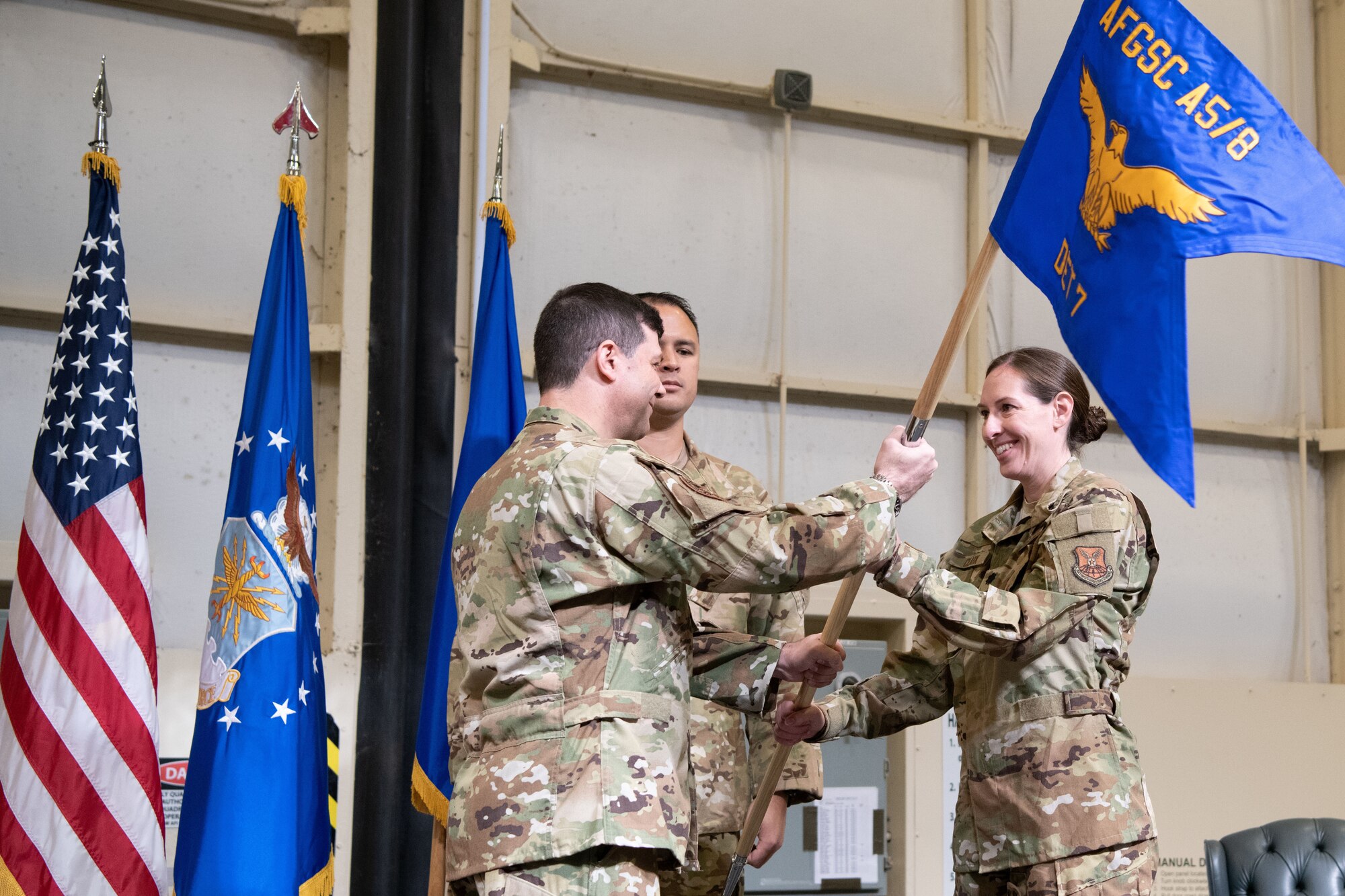 Detachment 7 Assumption of command