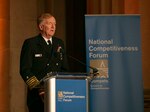 Adm. James G. Foggo III; U.S. Naval Forces Europe-Africa; Council on Competitiveness;