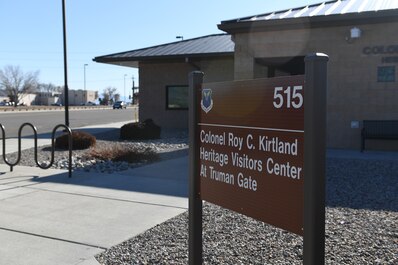 Photo of visitor control center.