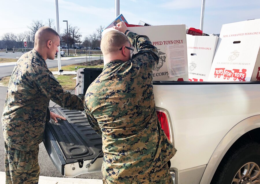 Toys for Tots donations at DLA Aviation in Richmond, Jacksonville reach