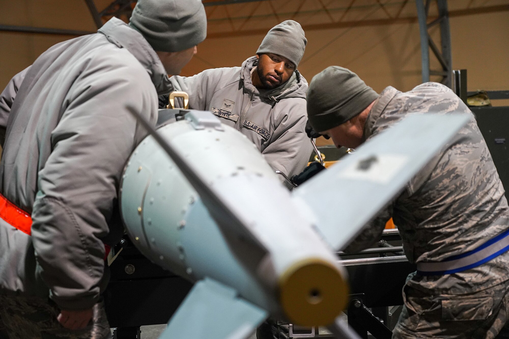 3rd Munitions Squadron Airmen build new bombs, lethality