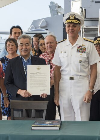Governor, INDOPACOM Commander Announce End of War Commemoration