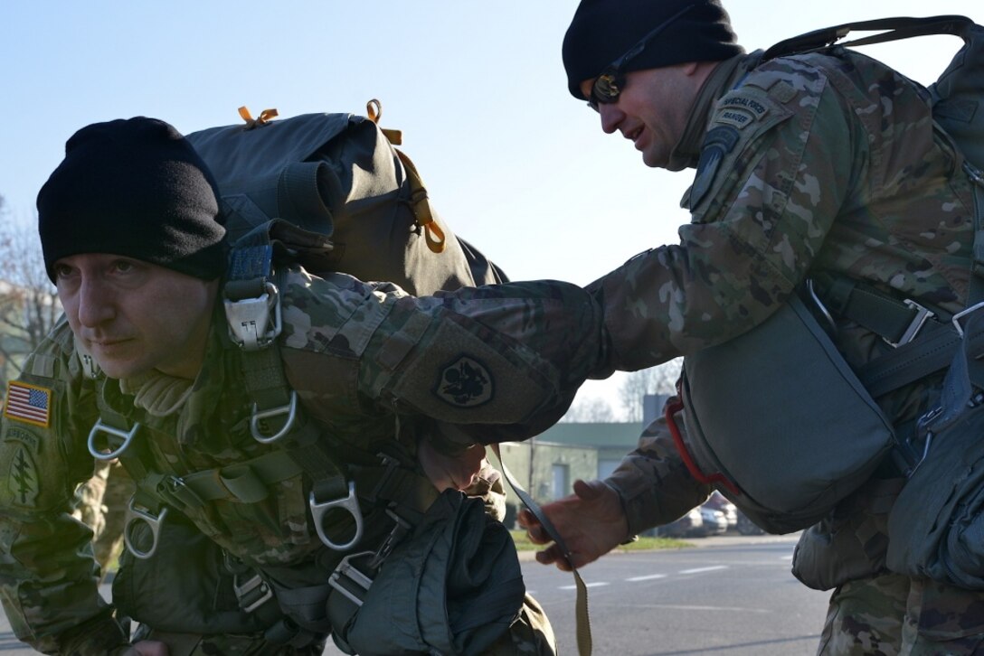 The 19th SFG (A) and the 352nd SOW's forward presence in Europe enable the ability to work closely with other NATO allies and partners to sharpen their proficiencies in airborne operations across Europe