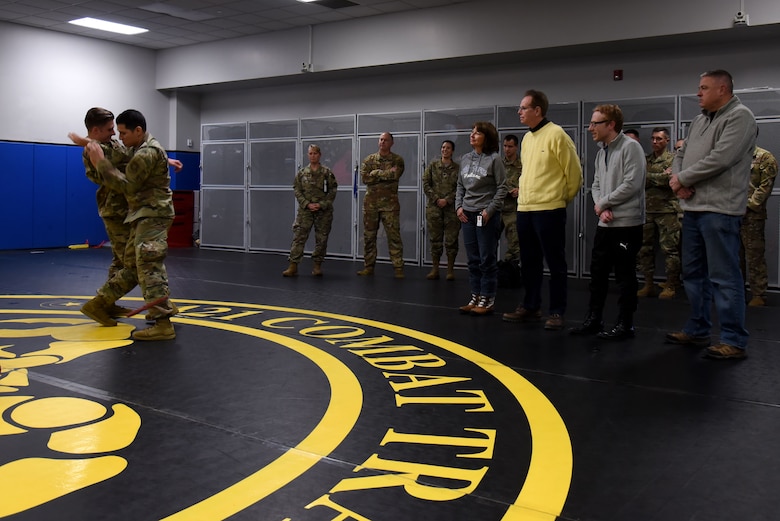 Honorary Commanders visit the U.S. Air Force Expeditionary Center