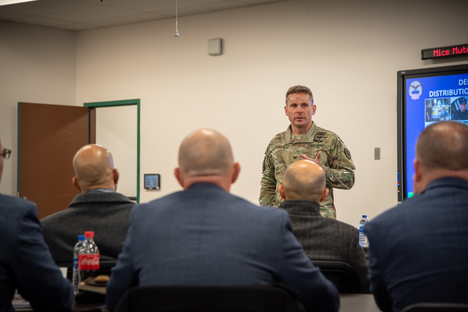 Army War College class tours Eastern Distribution Center, receives firsthand look at the global logistics in action