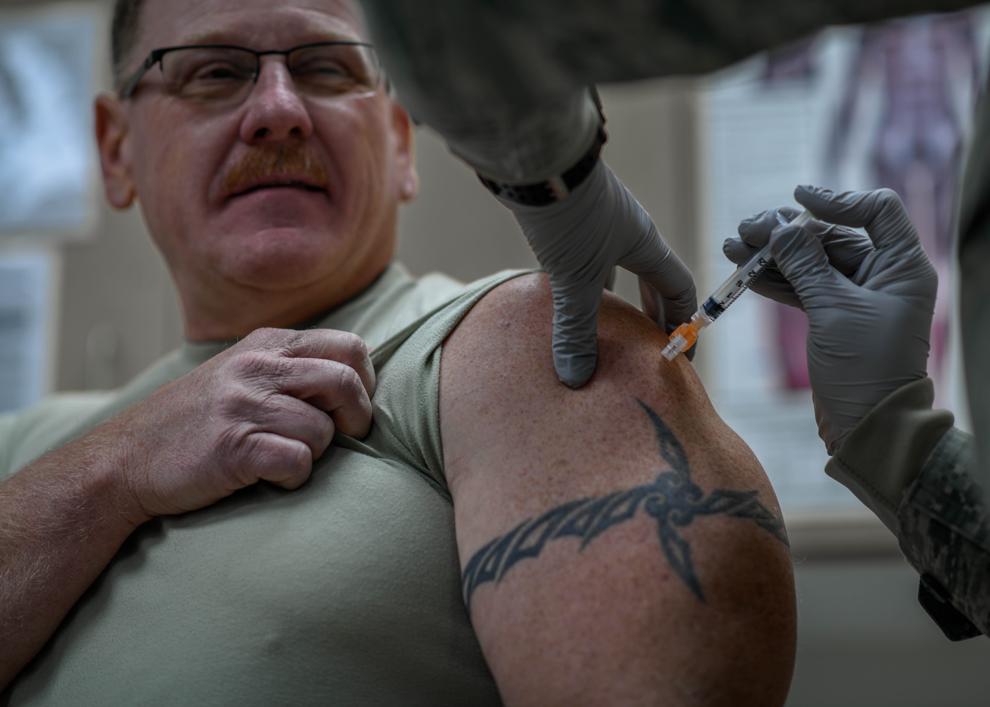 The 910th Medical Squadron helps ensure Youngstown Air Reserve Station's airmen are combat-ready by providing basic medical services, evaluations and immunizations.