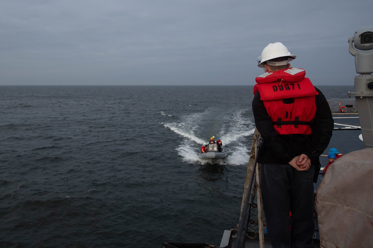 USS Ross in Black Sea
