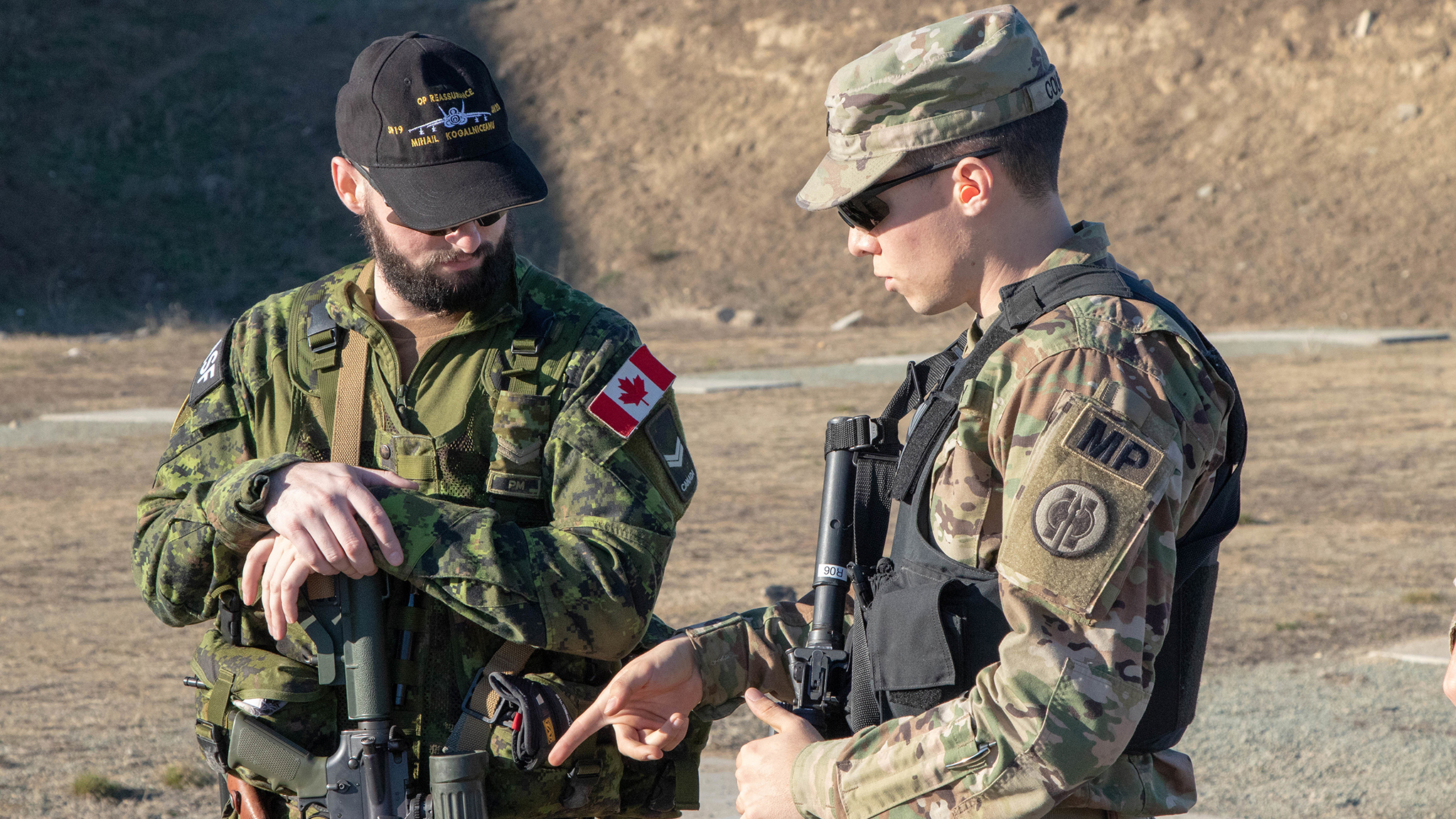 U S Canadian Weapons Training Mihail Kogalniceanu Air Base Romania