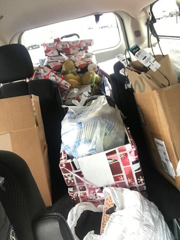 Bags for Lantern House shelter in car