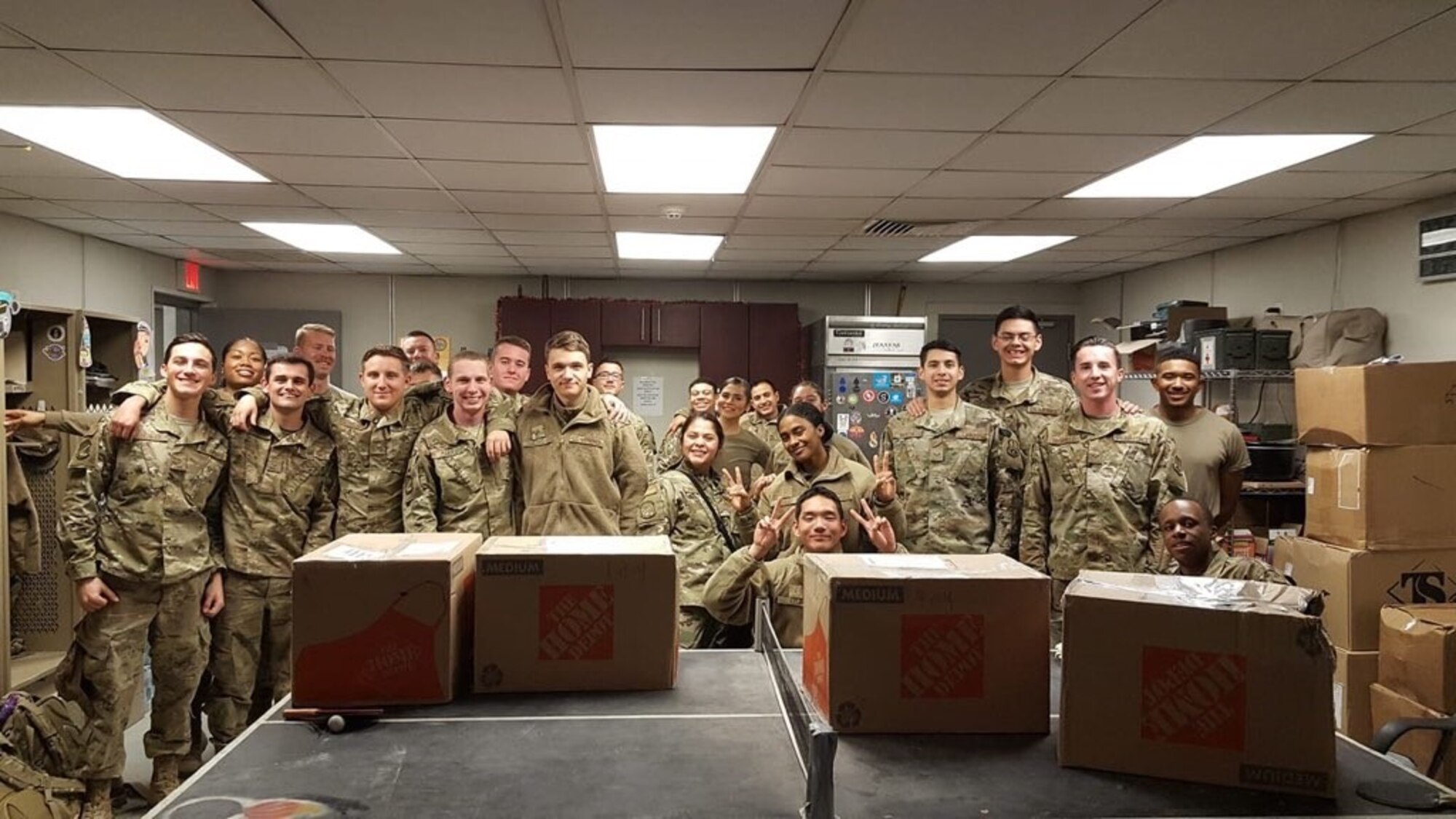 A Luke NCO, cousin send 1,500 care packages to deployed military members
