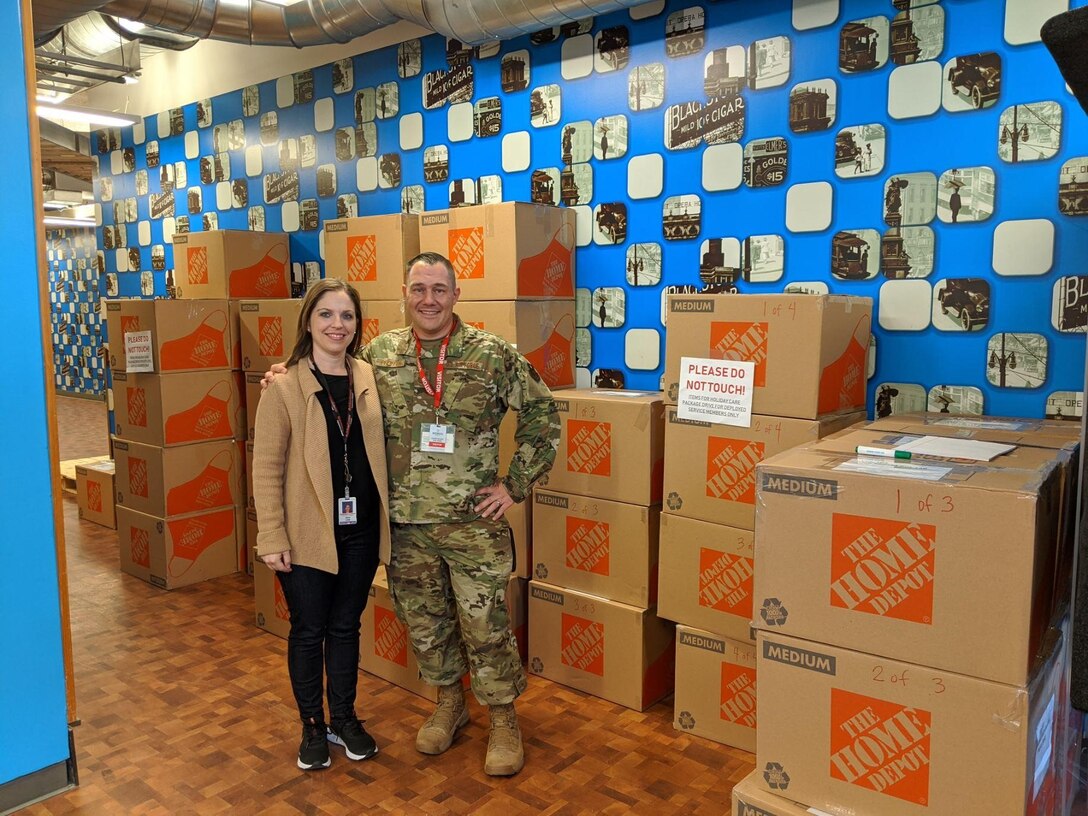 A Luke NCO, cousin send 1,500 care packages to deployed military members