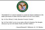 "On behalf of U.S. Central Command, we extend our deepest condolences to the family and friends of a fallen American Soldier in service to our country.

Sgt. 1st Class Michael J. Goble, Operation Freedom's Sentinel

Sgt. 1st Class Goble's service to our nation will not be forgotten. Our thoughts and prayers go out to his family, friends, and fellow Soldiers."

- General Kenneth F. McKenzie, Jr., U.S. Marines