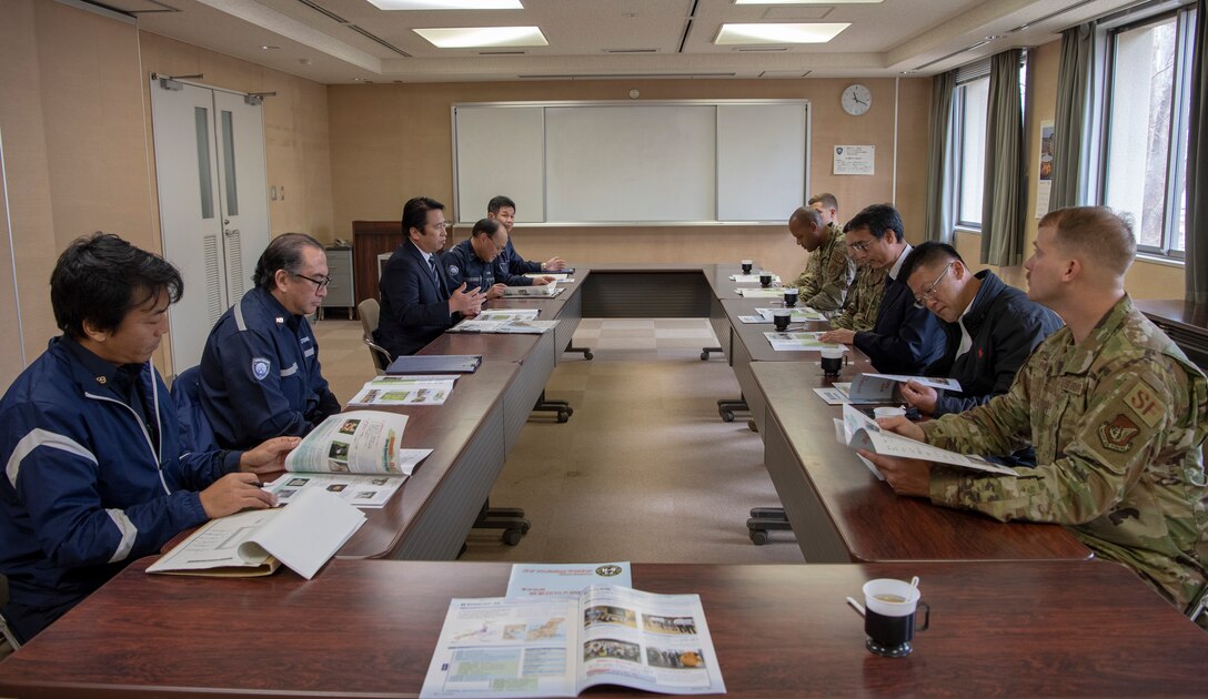 Yokota MWD team train with Tokyo Customs