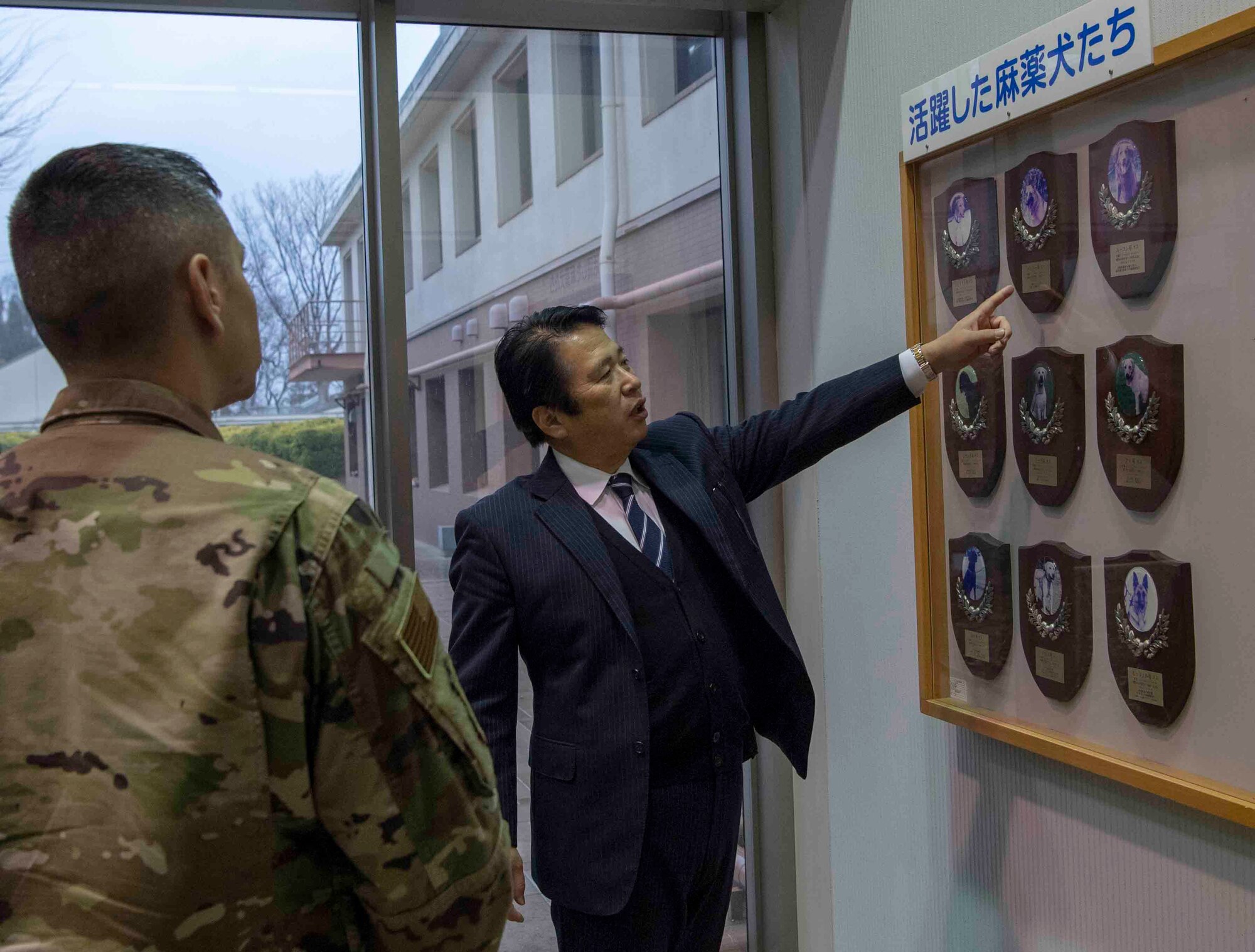 Yokota MWD team train with Tokyo Customs