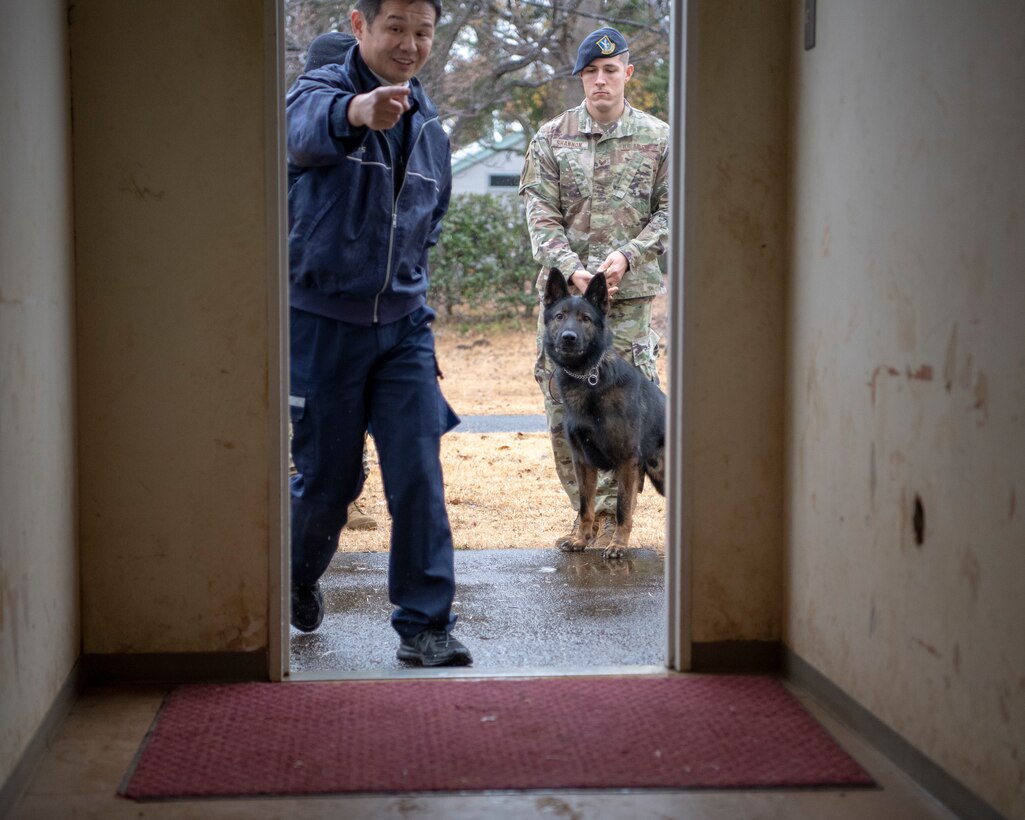 Yokota MWD team train with Tokyo Customs