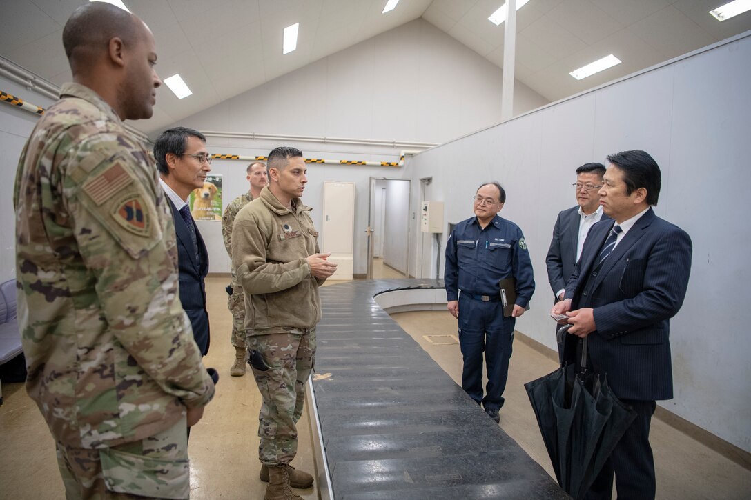 Yokota MWD team train with Tokyo Customs