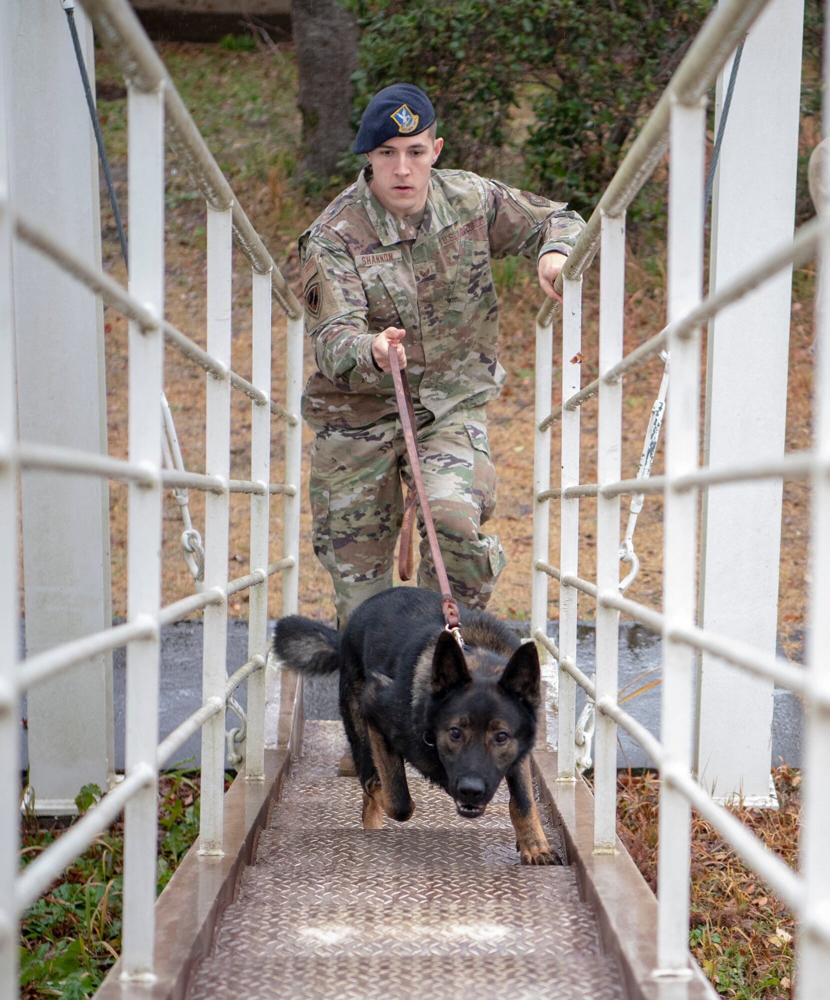 Yokota MWD team train with Tokyo Customs