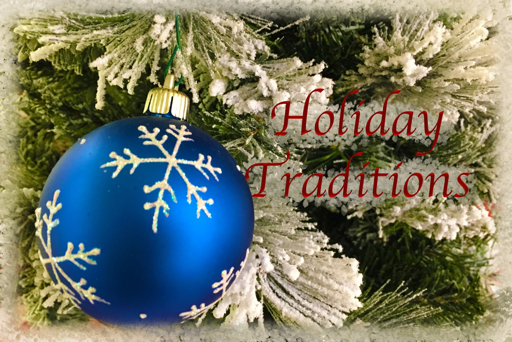 Holiday Traditions (U.S. Air Force graphic by Jessica L. Kendziorek)