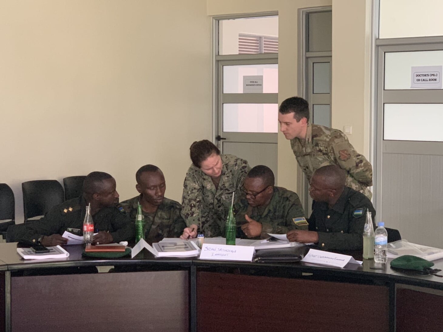 KIGALI, Rwanda;Rwanda Defense Forces; medical providers