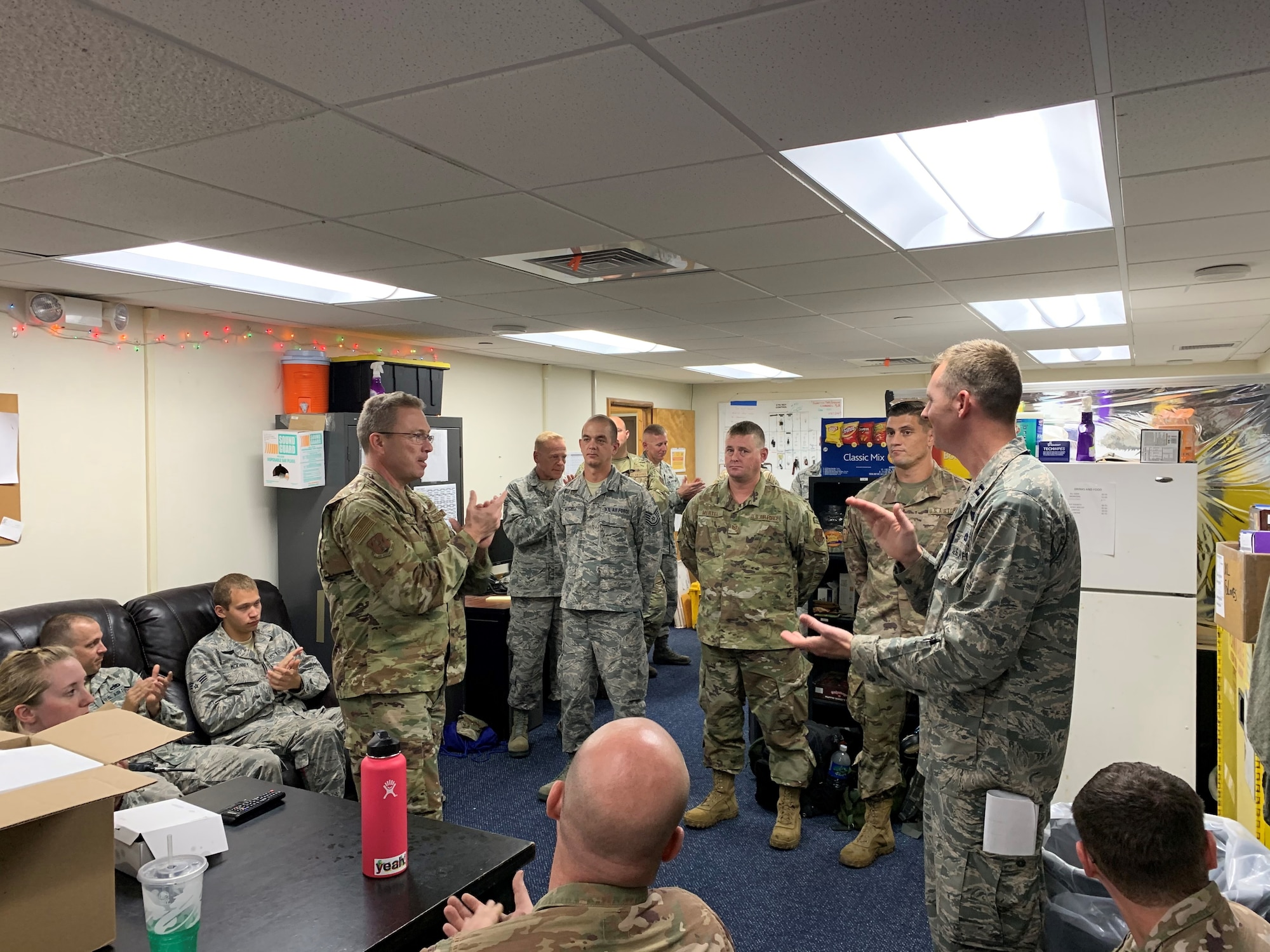 AMC, 18th Air Force ANG leadership ensures morale, well-being for deployed Guardsmen