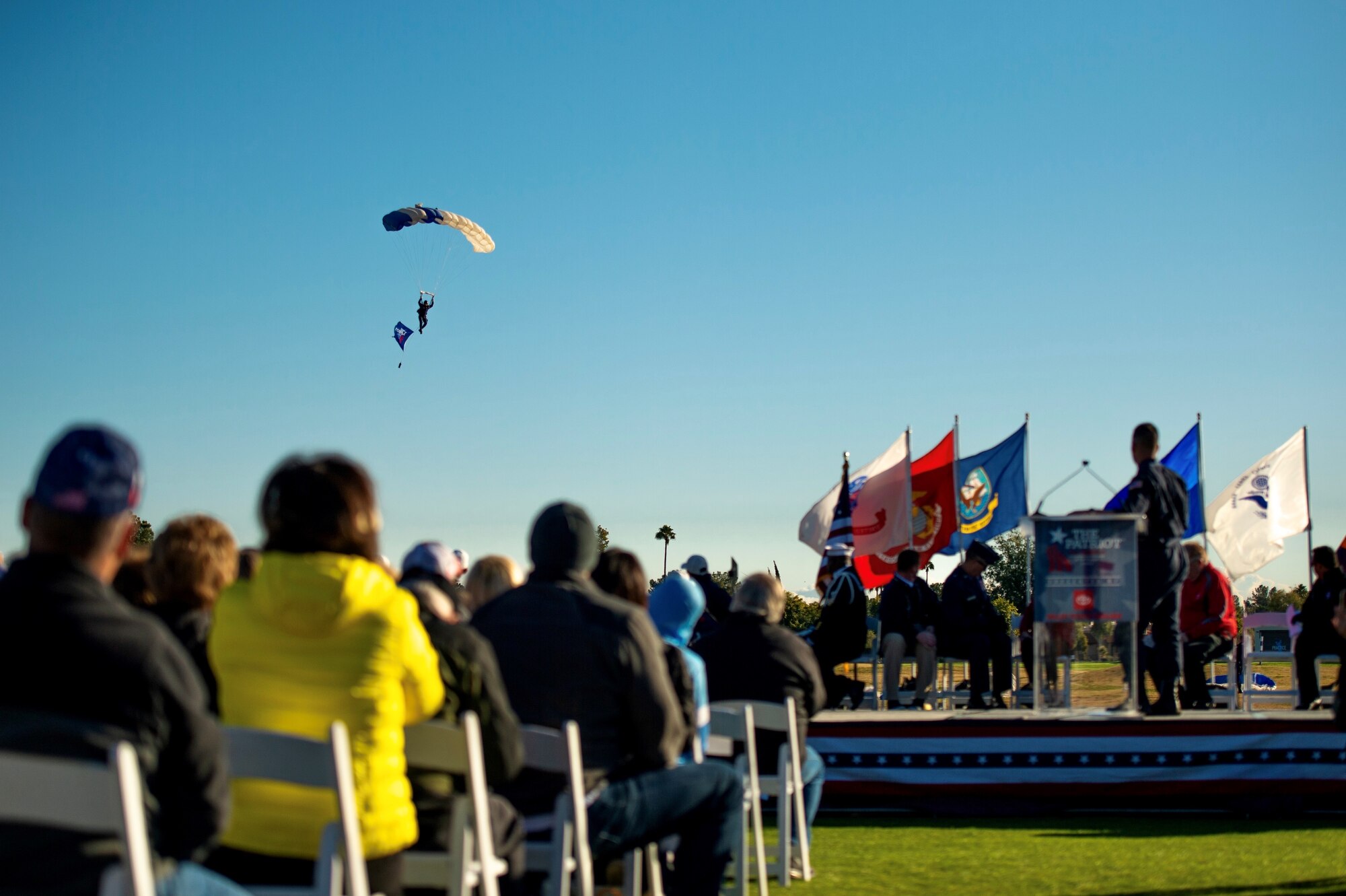 56th FW CC speaks at Patriot All-America