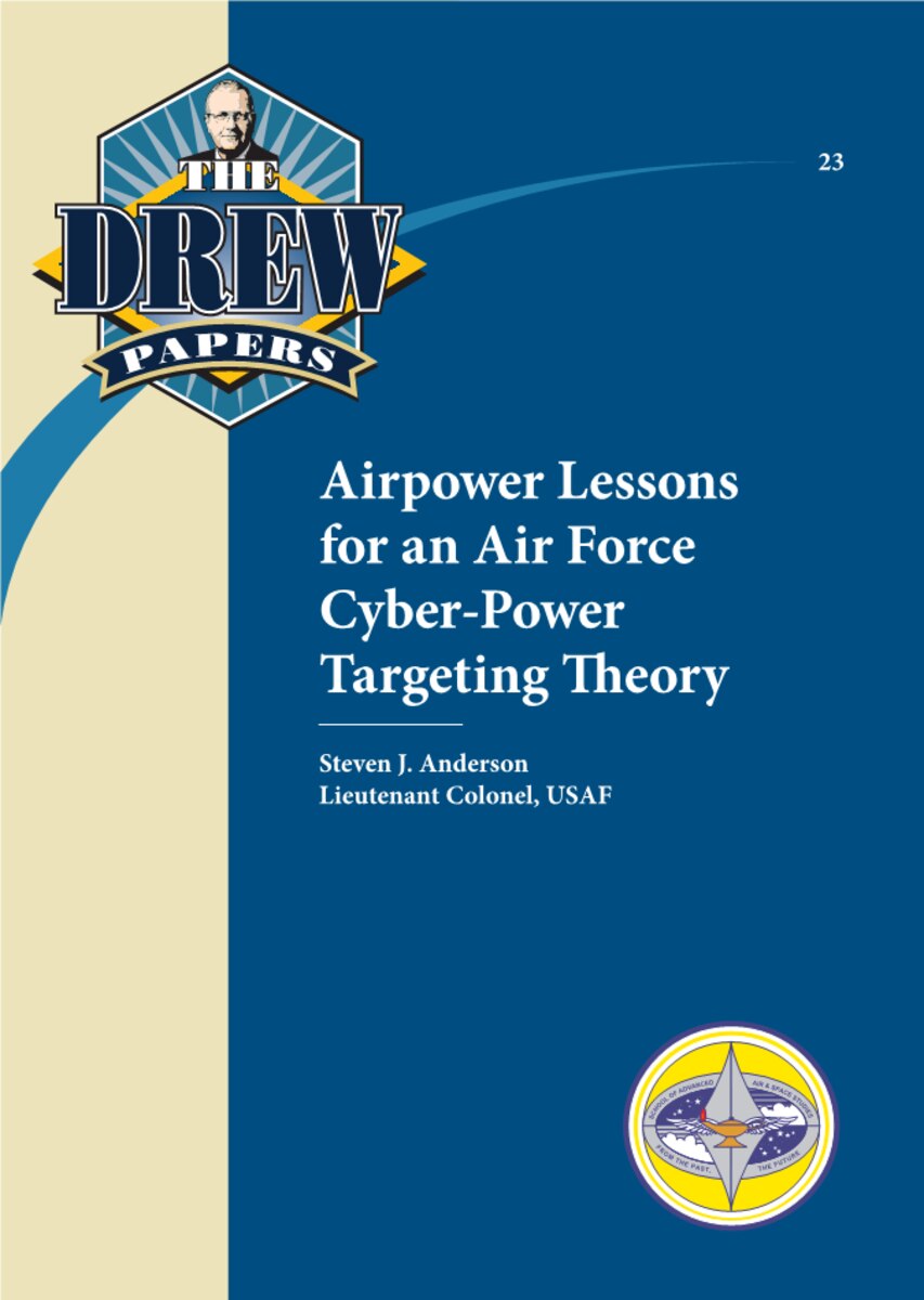 Book Cover - Airpower Lessons for an Air Force Cyber-Power Targeting Theory