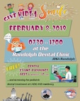 The Children’s Dental Health Month activities will begin with the annual Give Kids a Smile Day from 7:30 a.m. to noon Feb. 8 at the clinic, 221 Third St. West, building 1040.
	The event raises awareness about the importance of oral health and allows dentists and technicians to provide free oral health education, screenings and treatment to underserved children. Appointments may be made by calling the clinic at 210-652-1846, but slots are now only available for children 6 months to 3 years old.