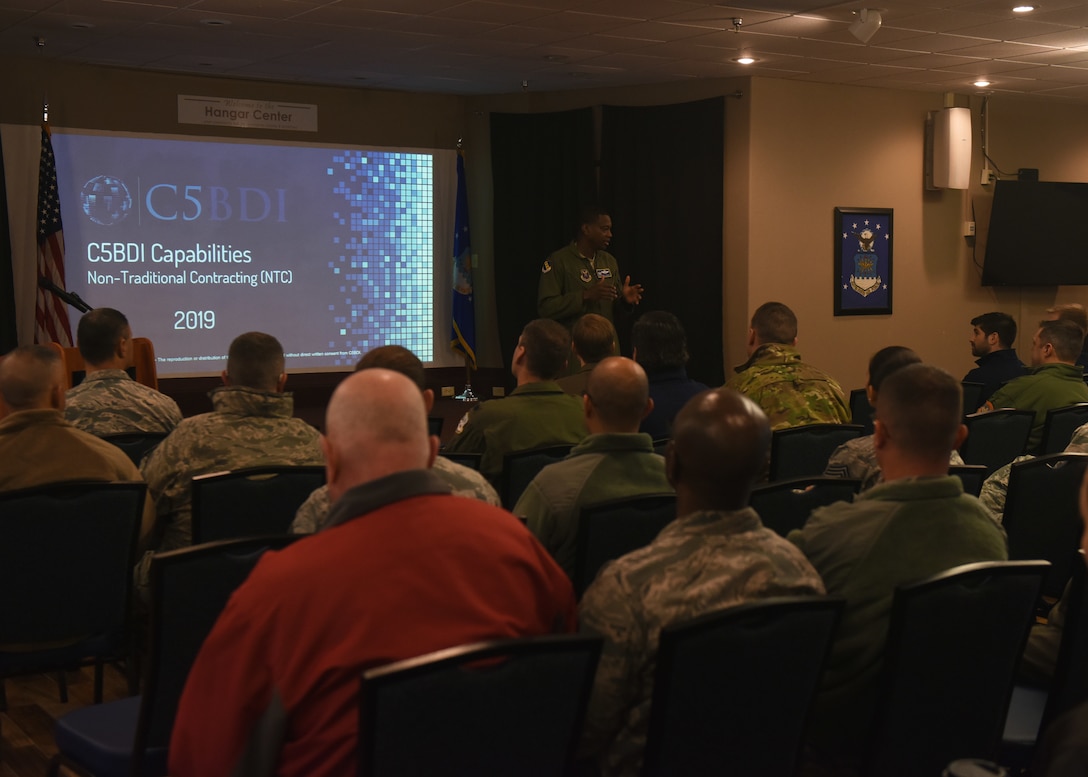 7th BW leaders meet with small businesses, discuss innovation