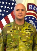 Official command photo: Command Sergeant Major Michael W. Kyle