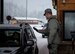 U.S. Air Force Col. Benjamin Bishop, the 354th Fighter Wing commander, participates in a scenario on the MILO Range system with a 354th Security Forces Squadron Airman Jan. 29, 2018, at Eielson Air Force Base, Alaska. Bishop experienced first-hand how the simulator helps prepare Airmen for scenarios they can possibly run into. (U.S. Air Force photo by Senior Airman Isaac Johnson)