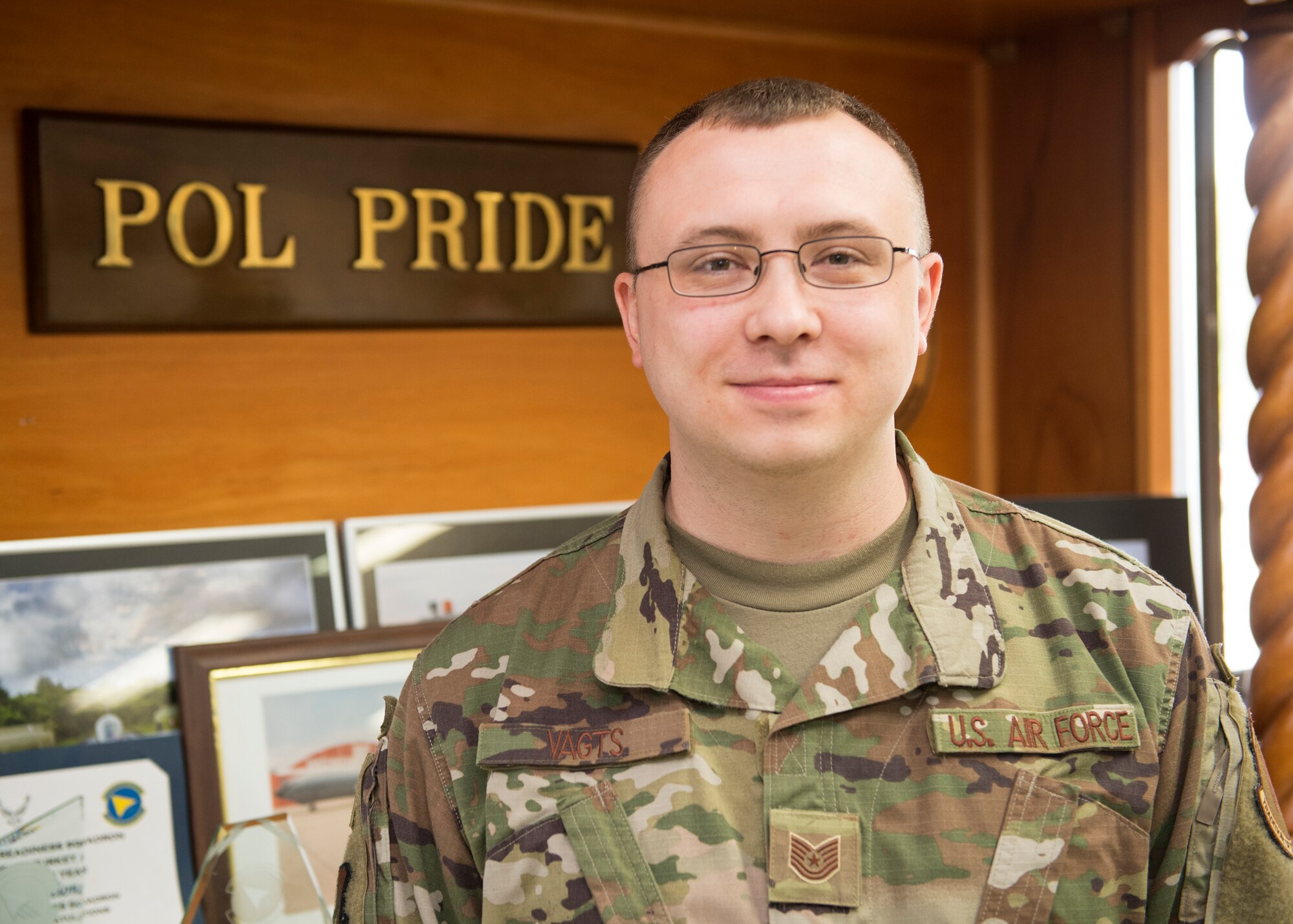 Congratulations to U.S. Air Force Tech. Sgt. Loren Vagts, 39th Logistics Readiness Squadron NCO in charge of fuels fixed facilities, for winning the Larger Than Life Award at Incirlik Air Base, Turkey, Feb. 1, 2019.