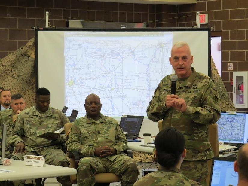 4th ESC conducts tactical yearly training brief