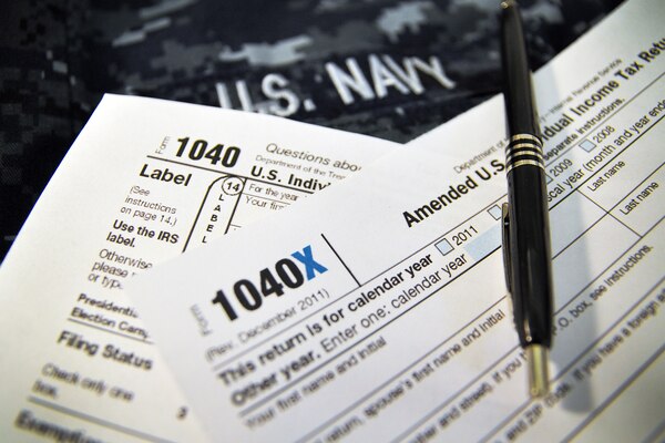 1040X tax forms.